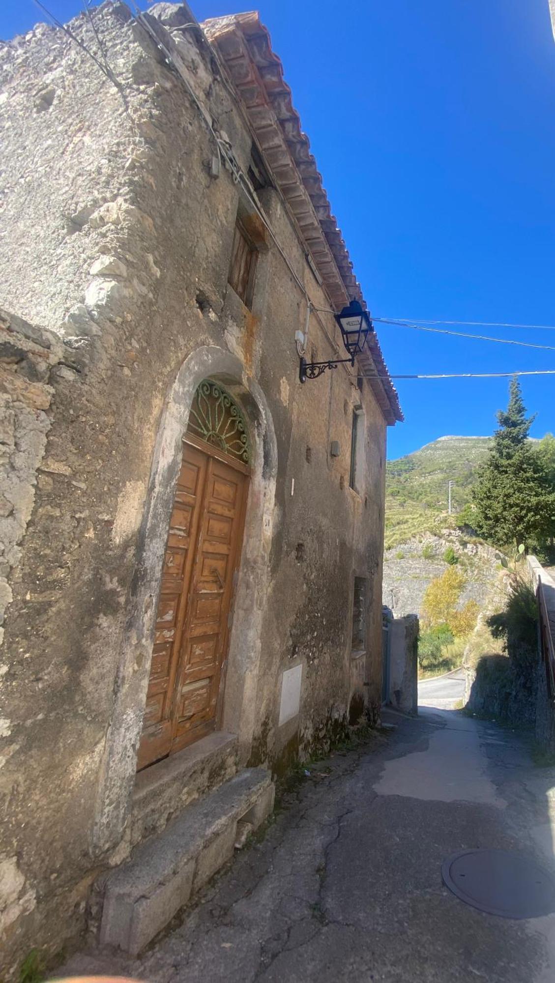 La Terrazza Nel Borgo Hotel Tortora Kültér fotó